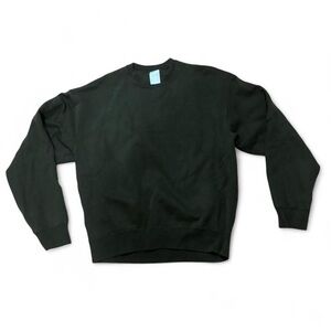 Nocta Navy Green Blank Crewneck